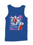 Officially Licensed Icee Vintage Bear Surfing Men's Tank Top