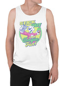 Officially Licensed Icee Stick Out Your Tongue Fun Men's Tank Top