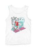 Officially Licensed Icee Surfing Polar Bear Adventure Men's Tank Top