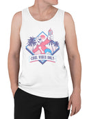 Officially Licensed Icee Retro Cool Vibes Only Men's Tank Top