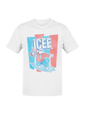 Officially Licensed Icee Polar Bear Surfing Chill Men's T-shirt