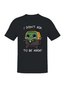 Officially Licensed Sad Nuggie Cute Frankenstein Cartoon Crying Men's T-shirt