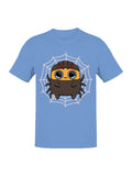 Officially Licensed Sad Nuggie Adorable Kawaii Spider on Web Men's T-shirt
