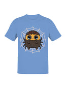 Officially Licensed Sad Nuggie Adorable Kawaii Spider on Web Men's T-shirt