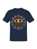 Officially Licensed Sad Nuggie Adorable Kawaii Spider on Web Men's T-shirt