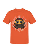 Officially Licensed Sad Nuggie Adorable Kawaii Spider on Web Men's T-shirt