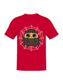 Officially Licensed Sad Nuggie Adorable Kawaii Spider on Web Men's T-shirt