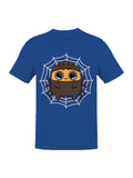 Officially Licensed Sad Nuggie Adorable Kawaii Spider on Web Men's T-shirt