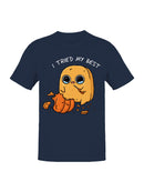 Officially Licensed Sad Nuggie Sad Pumpkin Carving Fail Men's T-shirt