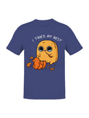 Officially Licensed Sad Nuggie Sad Pumpkin Carving Fail Men's T-shirt