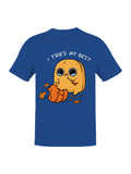 Officially Licensed Sad Nuggie Sad Pumpkin Carving Fail Men's T-shirt