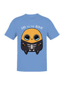 Officially Licensed Sad Nuggie Sad to the Bone Kawaii Skeleton Men's T-shirt