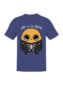 Officially Licensed Sad Nuggie Sad to the Bone Kawaii Skeleton Men's T-shirt