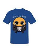 Officially Licensed Sad Nuggie Sad to the Bone Kawaii Skeleton Men's T-shirt
