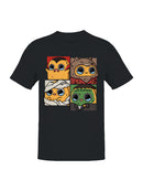 Officially Licensed Sad Nuggie Cute Monsters Halloween Cartoon Men's T-shirt
