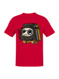 Officially Licensed Sad Nuggie Glitchy Plague Doctor Cartoon Men's T-shirt