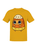 Officially Licensed Sad Nuggie Kawaii Candy Corn Creature Men's T-shirt