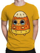 Officially Licensed Sad Nuggie Kawaii Candy Corn Creature Men's T-shirt