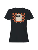 Officially Licensed Sad Nuggie Ghostly Skater Sepia Chill Women's T-shirt