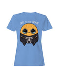 Officially Licensed Sad Nuggie Sad to the Bone Kawaii Skeleton Women's T-shirt