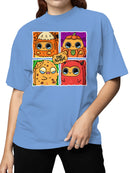 Officially Licensed Sad Nuggie Halloween Cuties Women's T-shirt