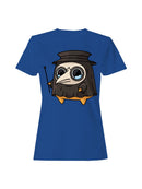 Officially Licensed Sad Nuggie Cute Plague Doctor Chibi Women's T-shirt