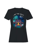 Officially Licensed Sad Nuggie Cute Bat Moonlit Night Women's T-shirt