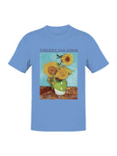 Sunflowers by Vincent Van Gogh Men's T-shirt