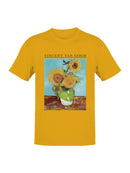 Sunflowers by Vincent Van Gogh Men's T-shirt