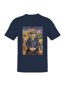Van Gogh Classic Art Collage Men's T-shirt