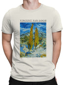 Vincent van Gogh Cypress Landscape Men's T-shirt