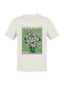 Vincent van Gogh White Roses Men's T-shirt