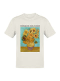 Sunflowers in a Vase by Van Gogh Men's T-shirt