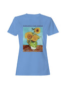 Sunflowers by Vincent Van Gogh Women's T-shirt