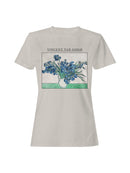 Vincent Van Gogh Irises Art Women's T-shirt