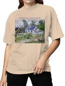 Vincent Van Gogh Country Cottage Women's T-shirt