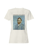 Van Gogh Self-Portrait Art Print Women's T-shirt