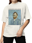 Van Gogh Self-Portrait Art Print Women's T-shirt