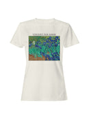 Vincent Van Gogh Irises Artwork Women's T-shirt