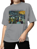Van Gogh Nightlife at Le Moulin Women's T-shirt