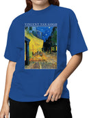 Van Gogh's Starry Cafe Terrace Women's T-shirt