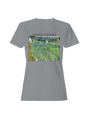 Vincent van Gogh Landscape Masterpiece Women's T-shirt