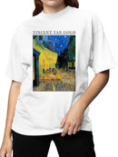 Van Gogh's Starry Night Cafe Women's T-shirt