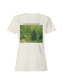 Van Gogh Park Landscape Art Women's T-shirt