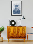 Van Gogh Postman Sketch Art UN Poster