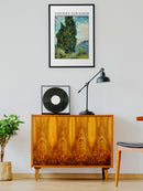 Van Gogh Cypress Art Print UN Poster