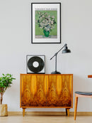 Vincent van Gogh White Roses UN Poster