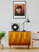 Van Gogh Self-Portrait with Pipe UN Poster