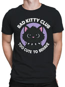 Bad Kitty Club: Too Cute to Behave Men's T-shirt