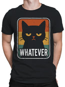 Retro Grumpy Cat "Whatever Men's T-shirt